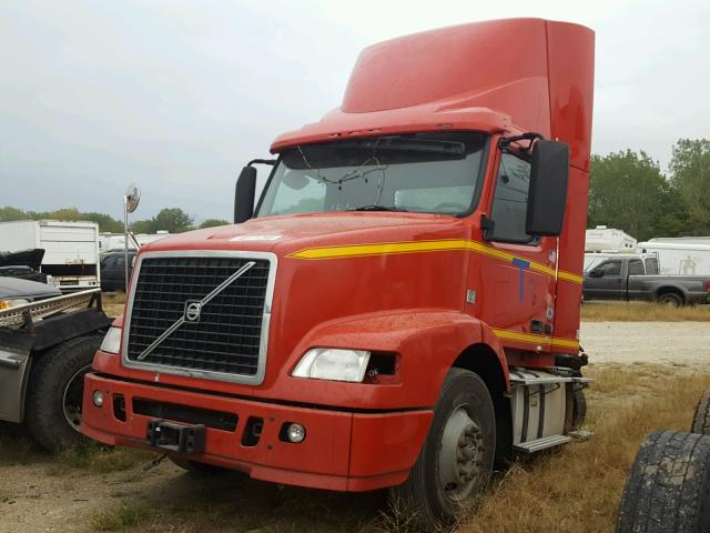 4V4M19EH7EN154205 - 2014 VOLVO VN VNM RED photo 2