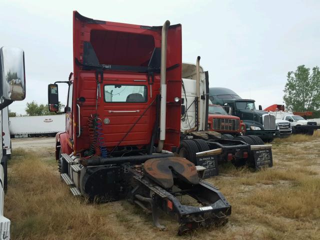 4V4M19EH7EN154205 - 2014 VOLVO VN VNM RED photo 3