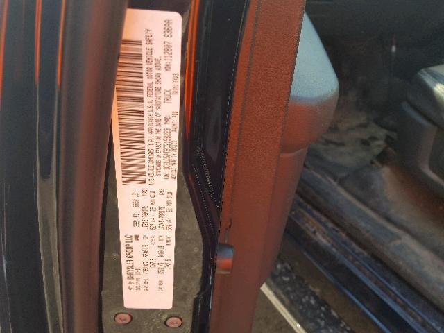 3C6LD5AT9CG158223 - 2012 DODGE RAM 2500 S BLUE photo 10