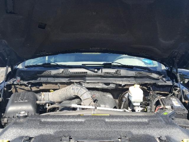 3C6LD5AT9CG158223 - 2012 DODGE RAM 2500 S BLUE photo 7