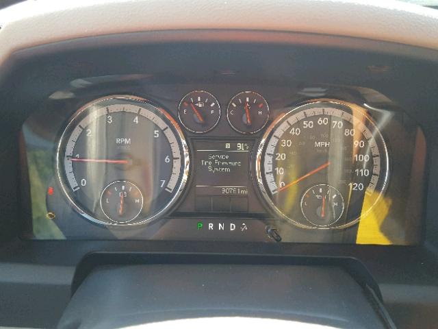 3C6LD5AT9CG158223 - 2012 DODGE RAM 2500 S BLUE photo 8