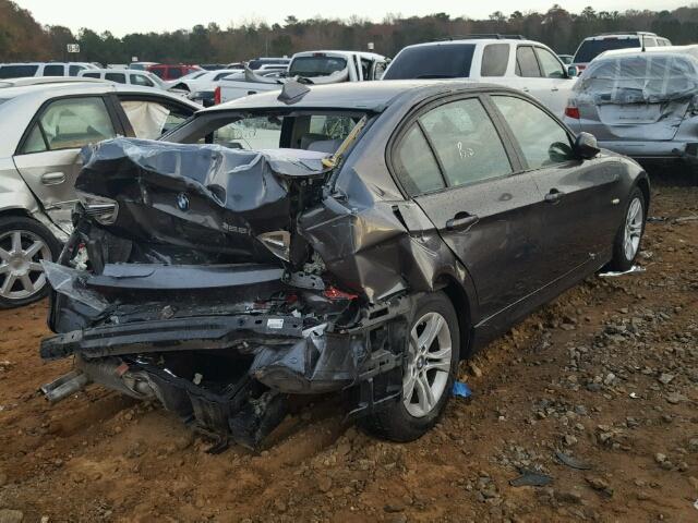 WBAVA37508NL50018 - 2008 BMW 328 I BLACK photo 4