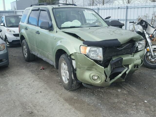 1FMCU031X8KE36629 - 2008 FORD ESCAPE XLT GREEN photo 1