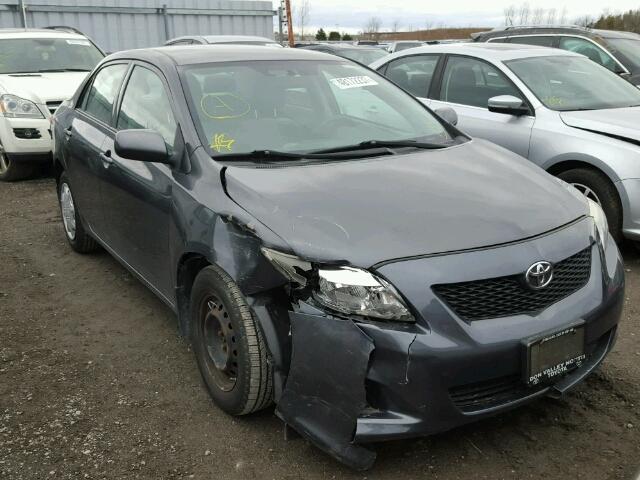 2T1BU40E29C173103 - 2009 TOYOTA COROLLA BA GRAY photo 1