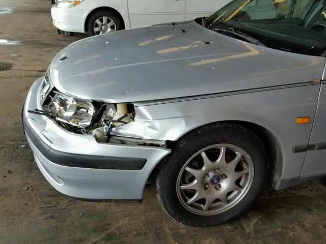 YS3ED48E0Y3063765 - 2000 SAAB 9-5 SILVER photo 9