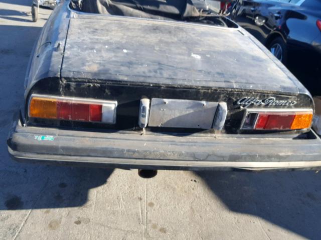 AR115410004988 - 1978 ALFA ROMEO SPIDER BLACK photo 9