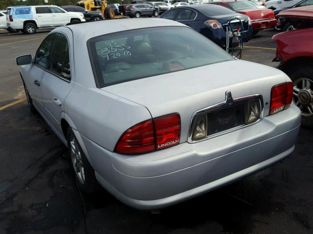 1LNHM87A71Y688355 - 2001 LINCOLN LS SILVER photo 3