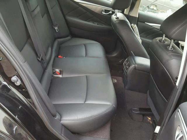 JN1BV7AR7EM705784 - 2014 INFINITI Q50 BASE Чорний фото 6