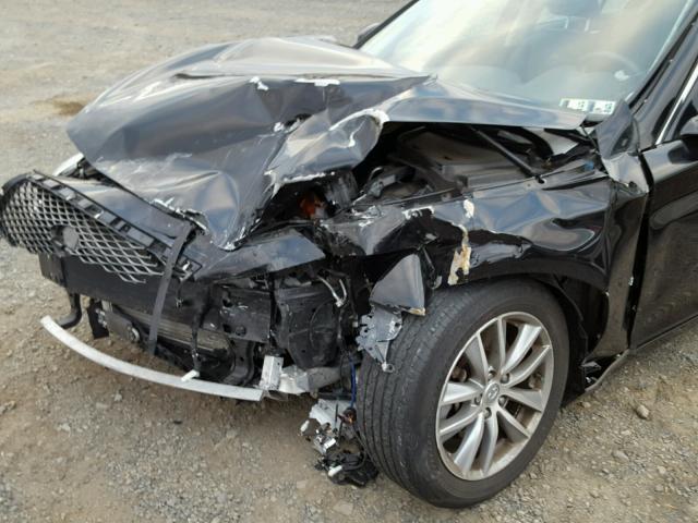 JN1BV7AR7EM705784 - 2014 INFINITI Q50 BASE Чорний фото 9