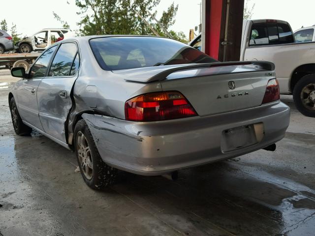 19UUA56691A022244 - 2001 ACURA 3.2TL GRAY photo 3