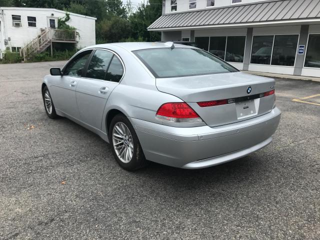 WBAGL63575DP74615 - 2005 BMW 745 I SILVER photo 3