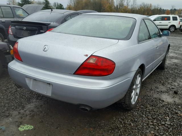 19UYA42622A004381 - 2002 ACURA 3.2CL TYPE SILVER photo 4