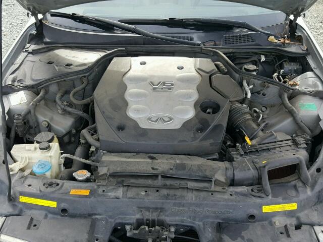 JNKCV51E46M503200 - 2006 INFINITI G35 GRAY photo 7