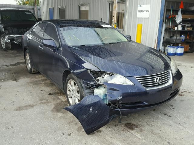 JTHBJ46GX82231021 - 2008 LEXUS ES 350 BLUE photo 1