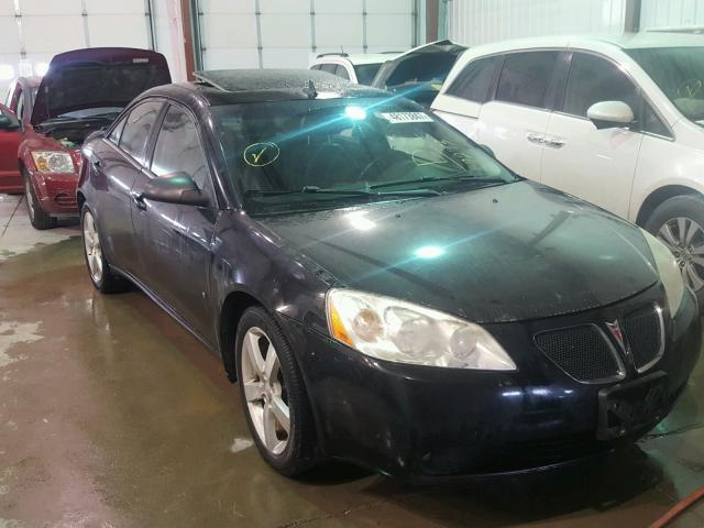 1G2ZH57N384177293 - 2008 PONTIAC G6 GT BLACK photo 1