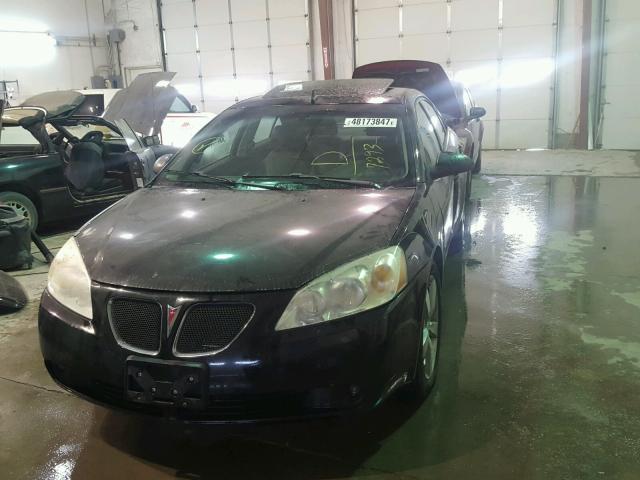 1G2ZH57N384177293 - 2008 PONTIAC G6 GT BLACK photo 2