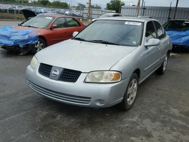 3N1CB51D14L895046 - 2004 NISSAN SENTRA 1.8 SILVER photo 2