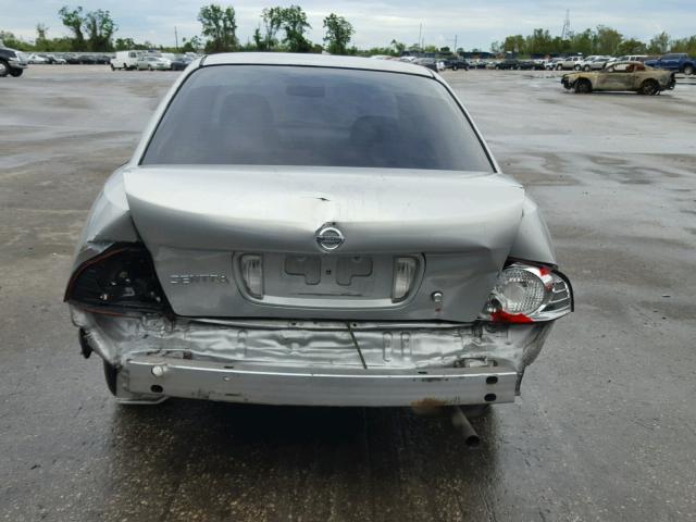 3N1CB51D14L895046 - 2004 NISSAN SENTRA 1.8 SILVER photo 9