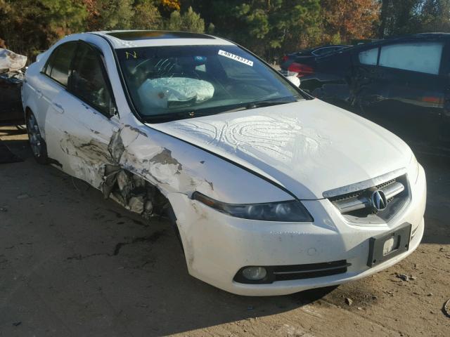 19UUA76547A000812 - 2007 ACURA TL TYPE S WHITE photo 1