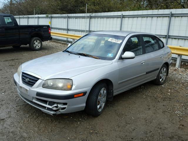 KMHDN56DX5U157721 - 2005 HYUNDAI ELANTRA GL SILVER photo 2