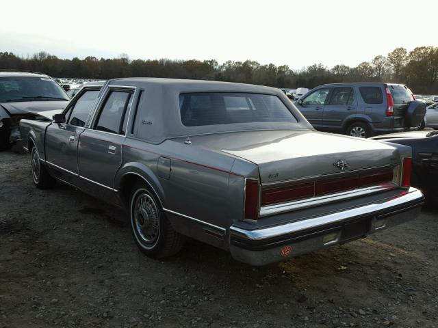 1LNBP96F5EY610338 - 1984 LINCOLN TOWN CAR SILVER photo 3