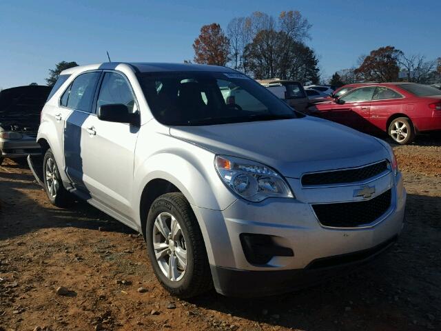 2GNALAEK9F6125551 - 2015 CHEVROLET EQUINOX LS SILVER photo 1