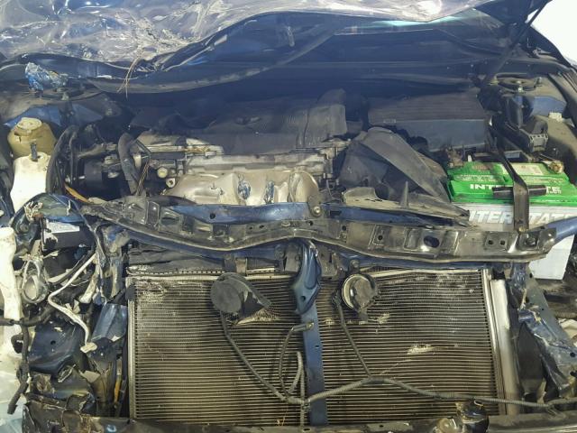 4T1BF3EK9BU632182 - 2011 TOYOTA CAMRY BASE BLUE photo 7