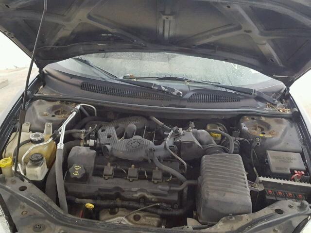 1B3EL46T25N609317 - 2005 DODGE STRATUS SX BLACK photo 7