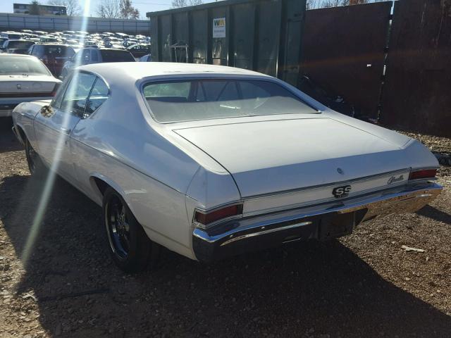 135378K209850 - 1968 CHEVROLET SS WHITE photo 3