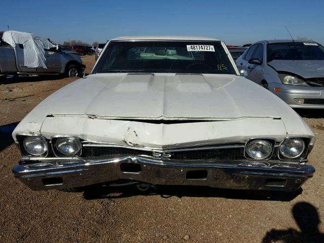 135378K209850 - 1968 CHEVROLET SS WHITE photo 9