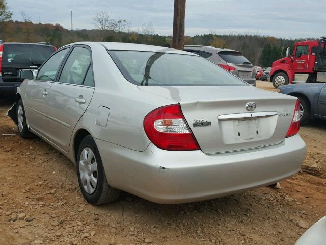 4T1BE32K54U901952 - 2004 TOYOTA CAMRY LE SILVER photo 3