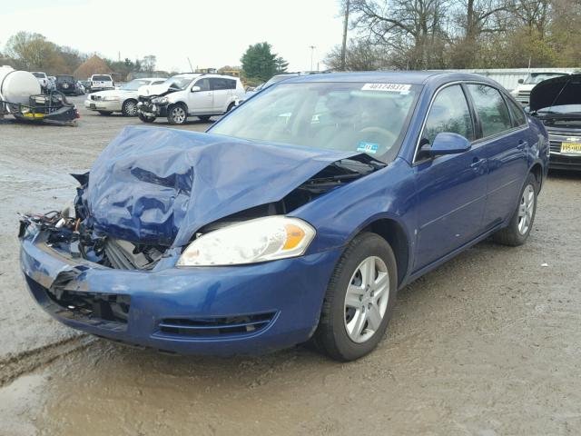 2G1WB58K969194347 - 2006 CHEVROLET IMPALA LS BLUE photo 2