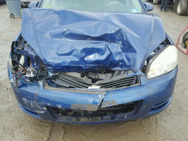 2G1WB58K969194347 - 2006 CHEVROLET IMPALA LS BLUE photo 7