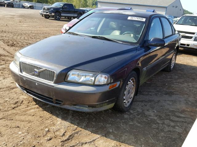 YV1TS97D2X1021550 - 1999 VOLVO S80 BLACK photo 2