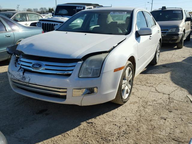 3FAFP08146R219223 - 2006 FORD FUSION SEL WHITE photo 2