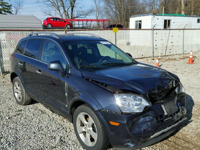 3GNAL3EK2ES577787 - 2014 CHEVROLET CAPTIVA LT BLUE photo 1