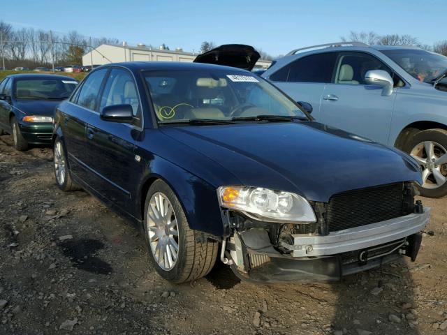 WAUDF78E86A086991 - 2006 AUDI A4 2.0T QU BLUE photo 1