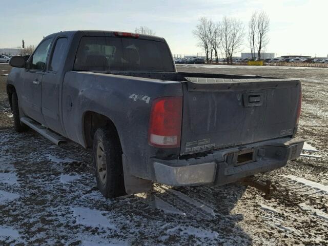 1GTSKUEA7AZ179968 - 2010 GMC SIERRA K15 BLUE photo 3