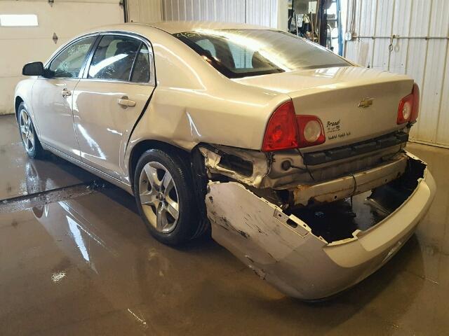 1G1ZC5EB0AF185180 - 2010 CHEVROLET MALIBU 1LT 棕色 照片 3