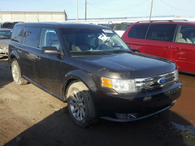 2FMGK5CC5BBD24411 - 2011 FORD FLEX SEL BLACK photo 1