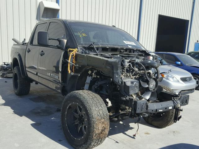 1N6BA0EC5EN514412 - 2014 NISSAN TITAN S BLACK photo 1