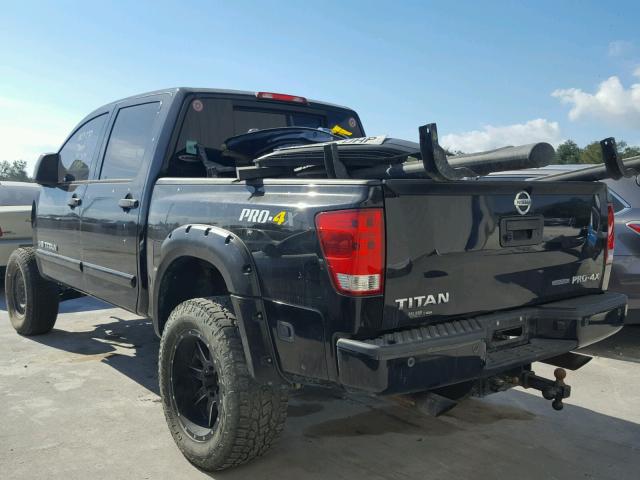 1N6BA0EC5EN514412 - 2014 NISSAN TITAN S BLACK photo 3