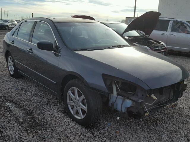 1HGCM66554A027574 - 2004 HONDA ACCORD EX GRAY photo 1