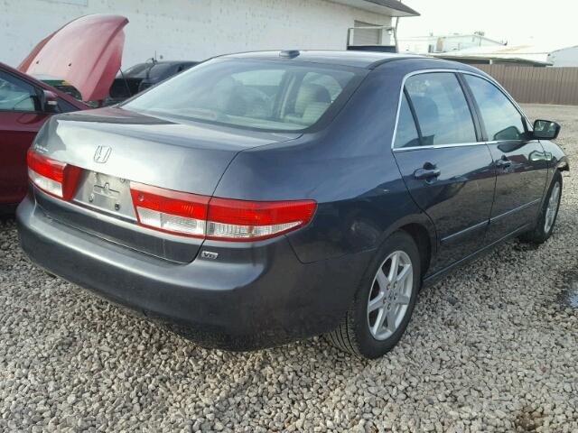 1HGCM66554A027574 - 2004 HONDA ACCORD EX GRAY photo 4