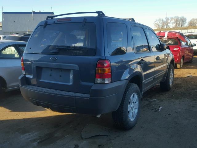 1FMYU92Z06KA78908 - 2006 FORD ESCAPE XLS BLUE photo 4