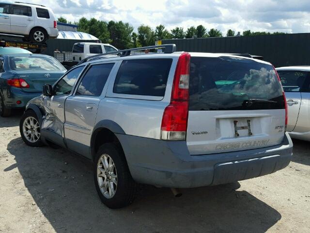 YV1SZ59H741135491 - 2004 VOLVO XC70 SILVER photo 3