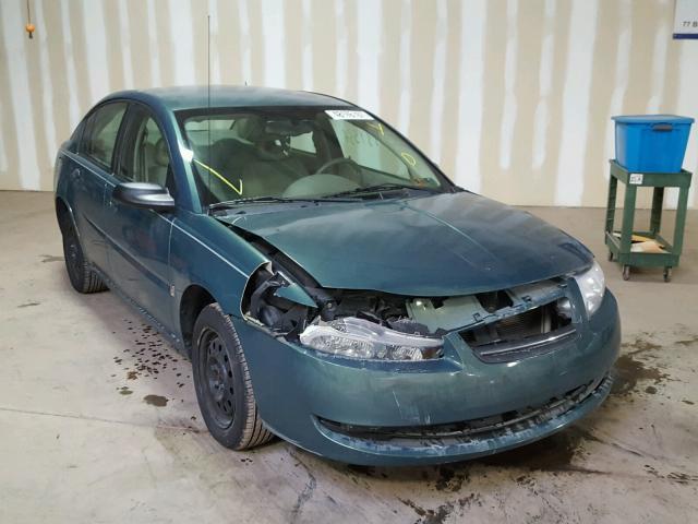 1G8AJ55F27Z161090 - 2007 SATURN ION LEVEL GREEN photo 1