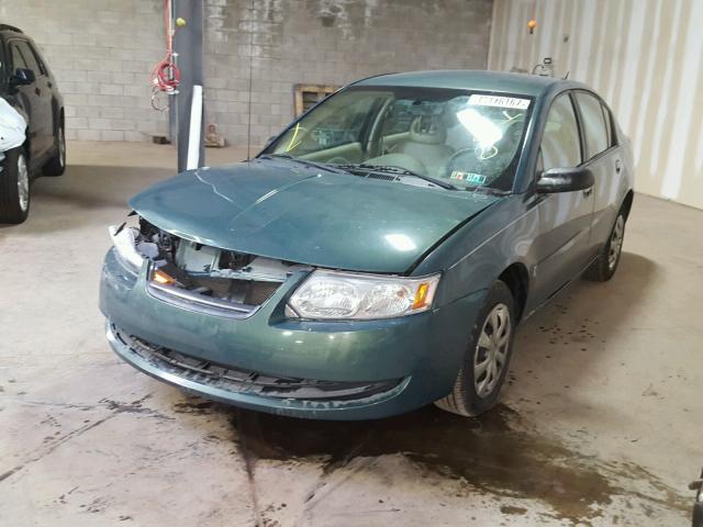 1G8AJ55F27Z161090 - 2007 SATURN ION LEVEL GREEN photo 2