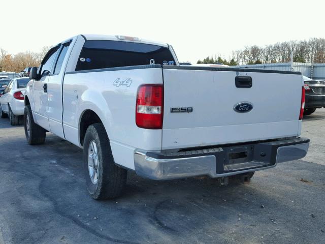 1FTPX14584KD01163 - 2004 FORD F150 WHITE photo 3