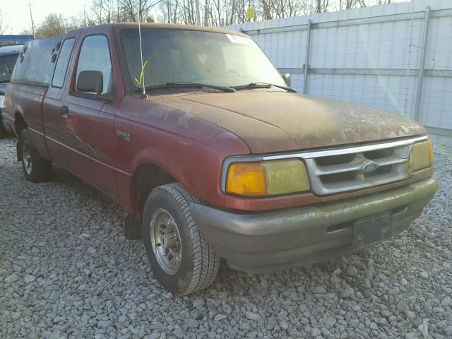 1FTCR14A6VTA00599 - 1997 FORD RANGER SUP RED photo 1